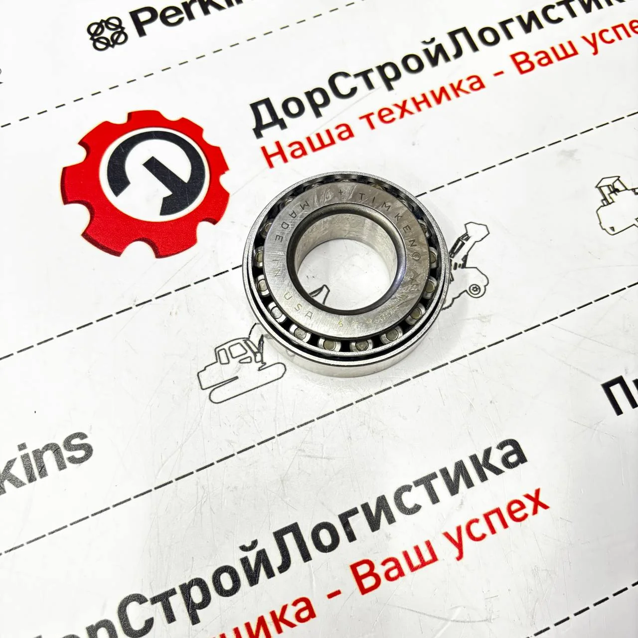 Подшипник шкворни нижний моста ZF-3025 (John Deere 325J, Hyundai H940S, CAT428F)