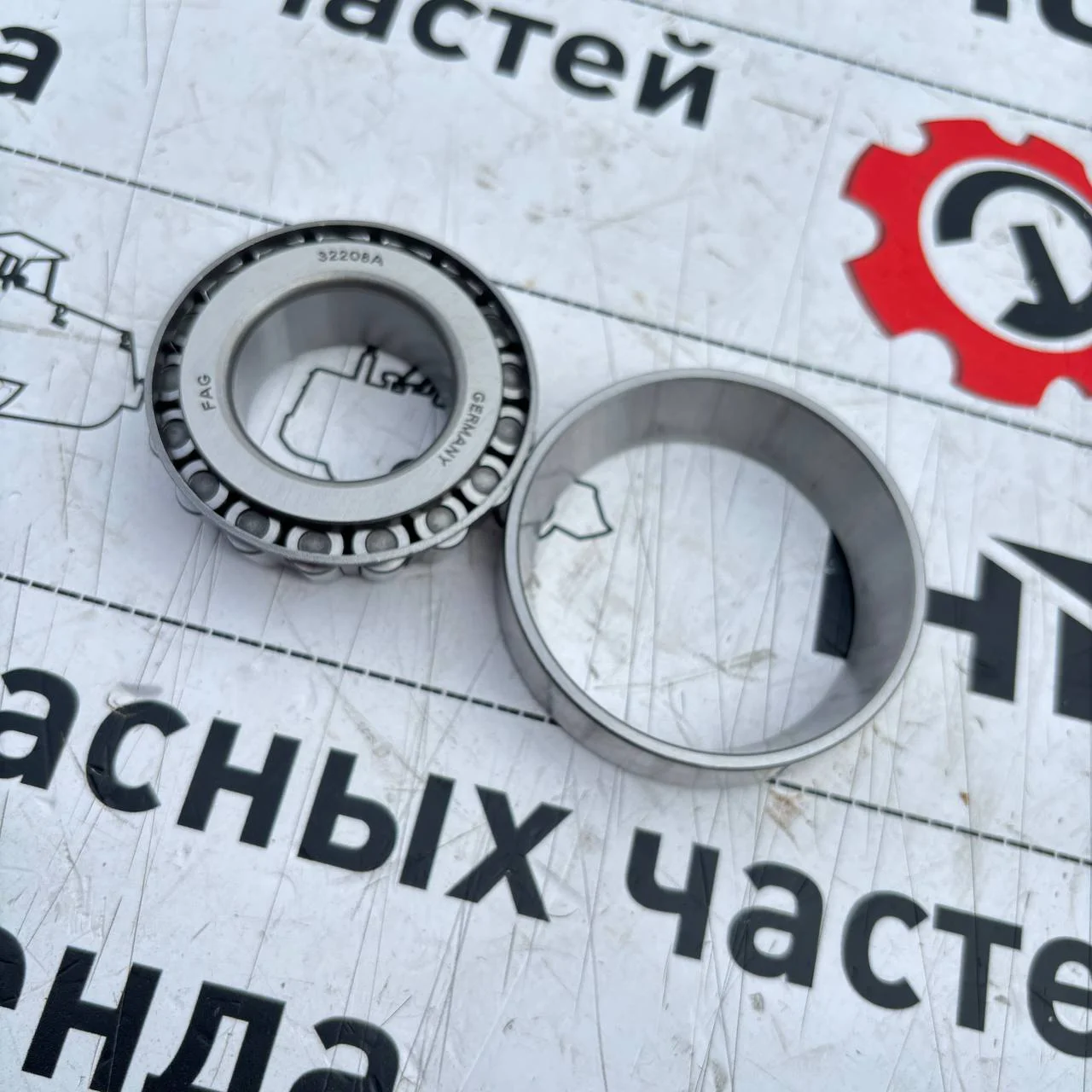 Подшипник хвостовика переднего моста ZF-3035 / S0644008 / 0750117618