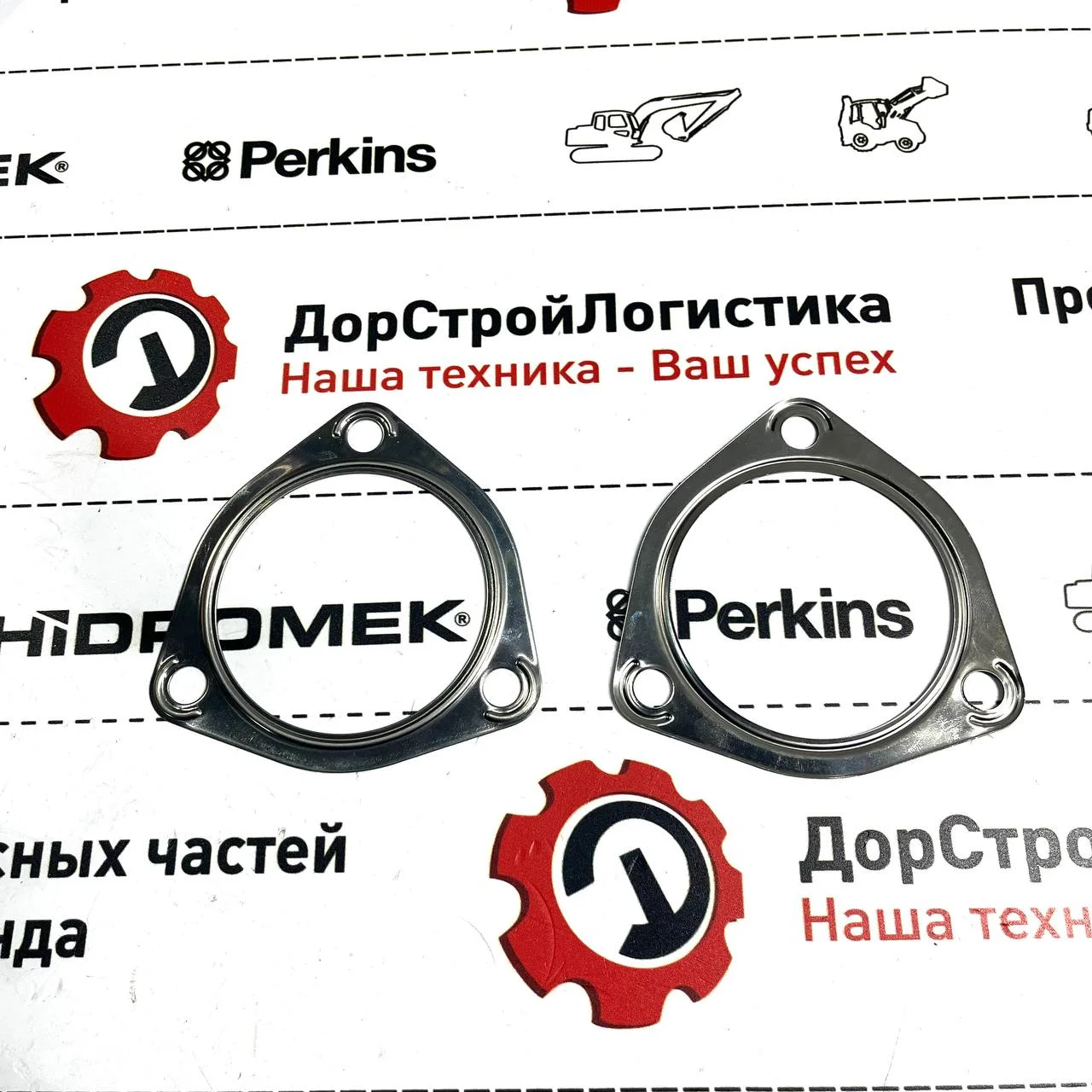 Прокладка выпускного коллектора двигателя Perkins, Hidromek / 813/00419 / 3688C018