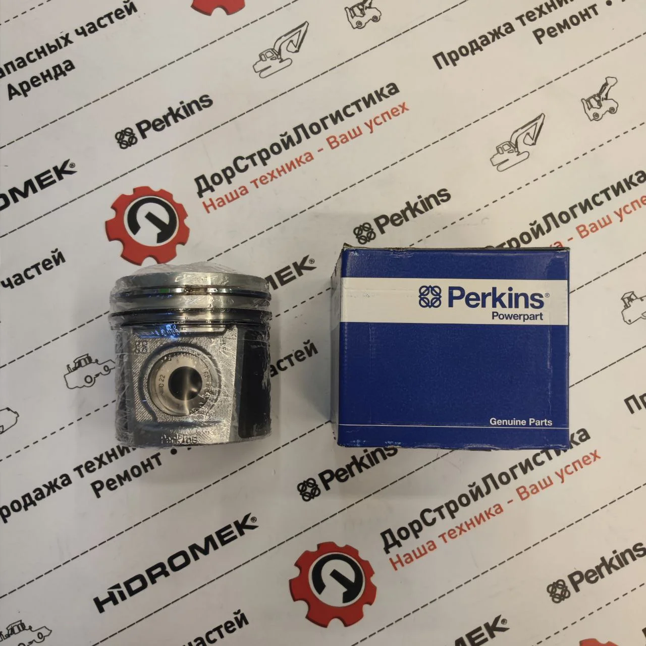 Поршень в сборе с кольцами и пальцем двс Perkins (ст-т р-р) / T426384 /10000-93522