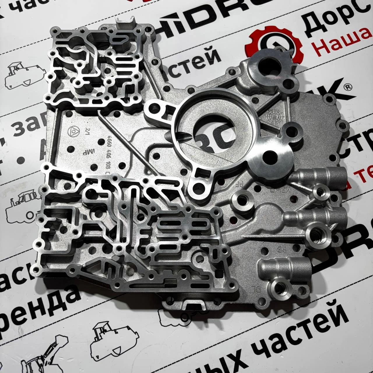 Корпус распределительного блока клапанов трансмиссии ZF / S0643421 / T186560