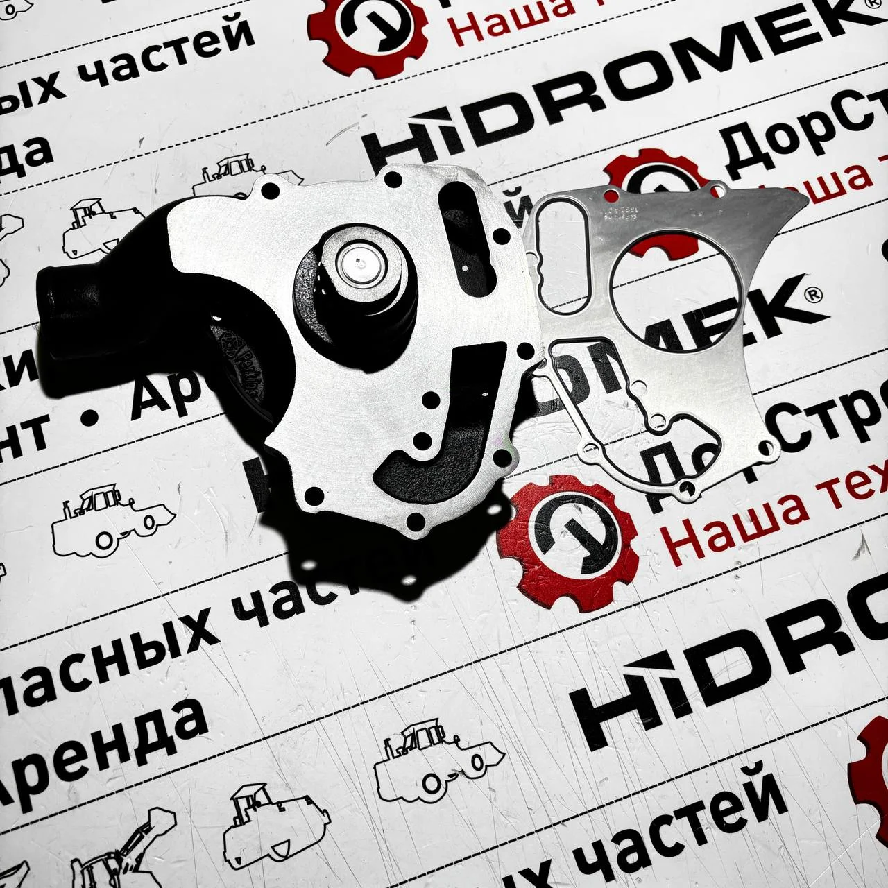 Насос водяной (помпа) на двс Perkins NM75147-NM75148 в сборе / 10000-45433 / F0181594 / F0111086