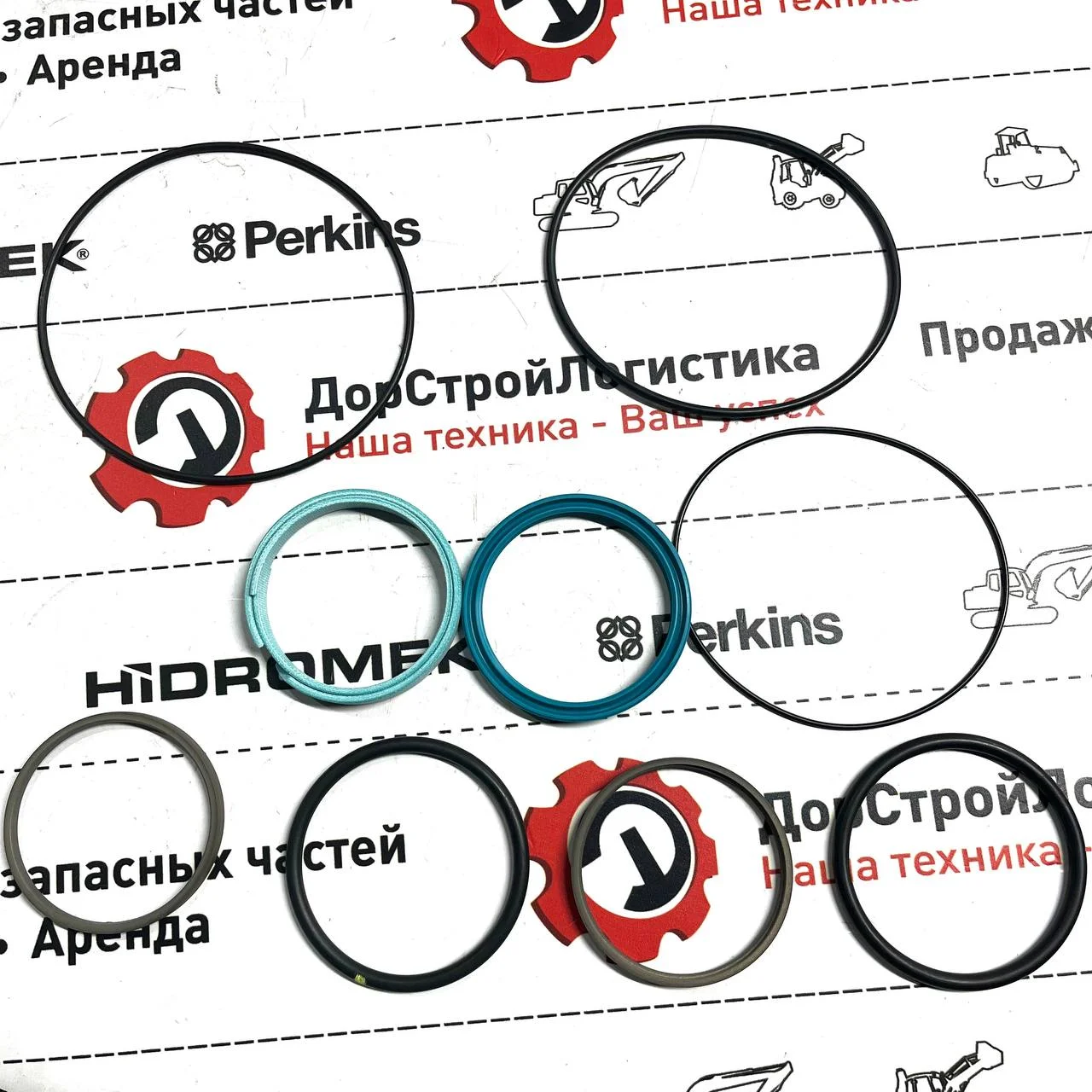 Ремкомплект штока гидроцилиндра подъема стрелы экскаваторной / S4891156A