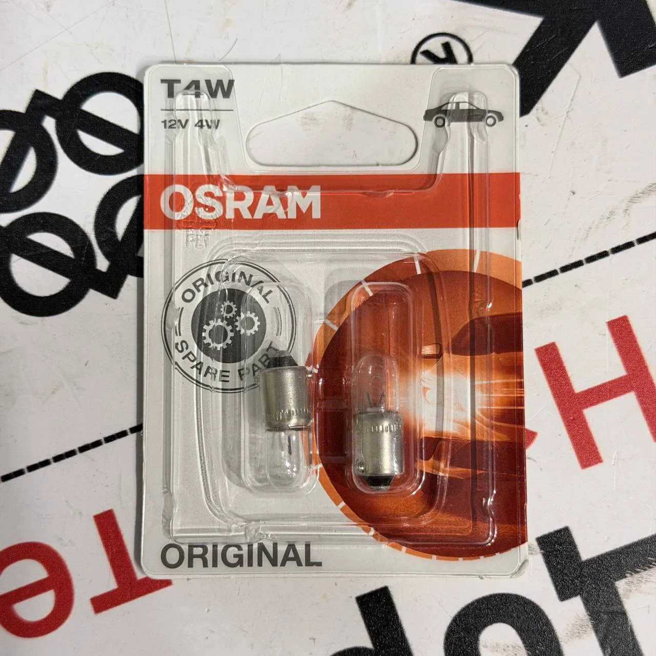 Лампа указателя поворота Osram / BA9s / T4W