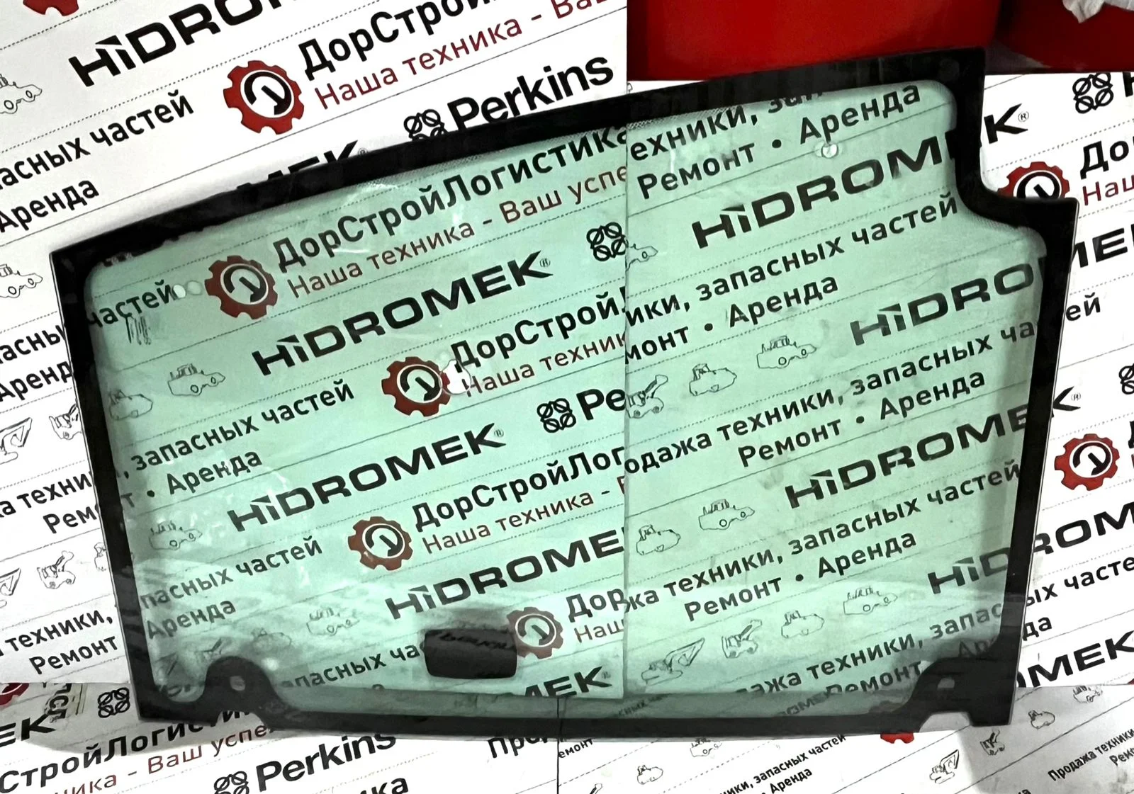 Стекло двери правое верхнее Hidromek