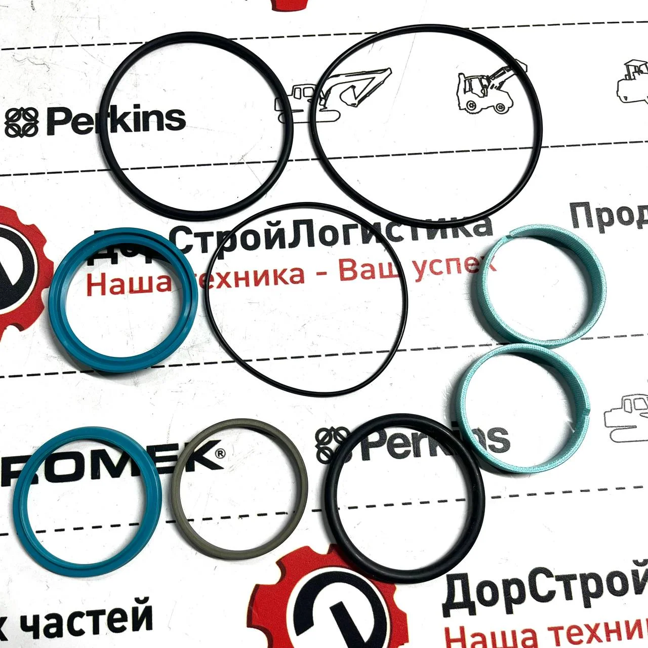 Ремкомплект штока гидроцилиндра подъема фронтальной стрелы / S4891230A