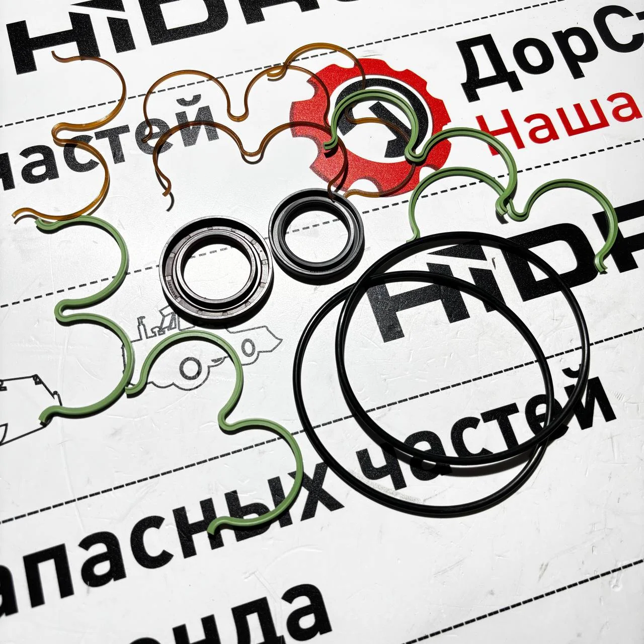 Ремкомплект основного гидравлического насоса, Hidromek