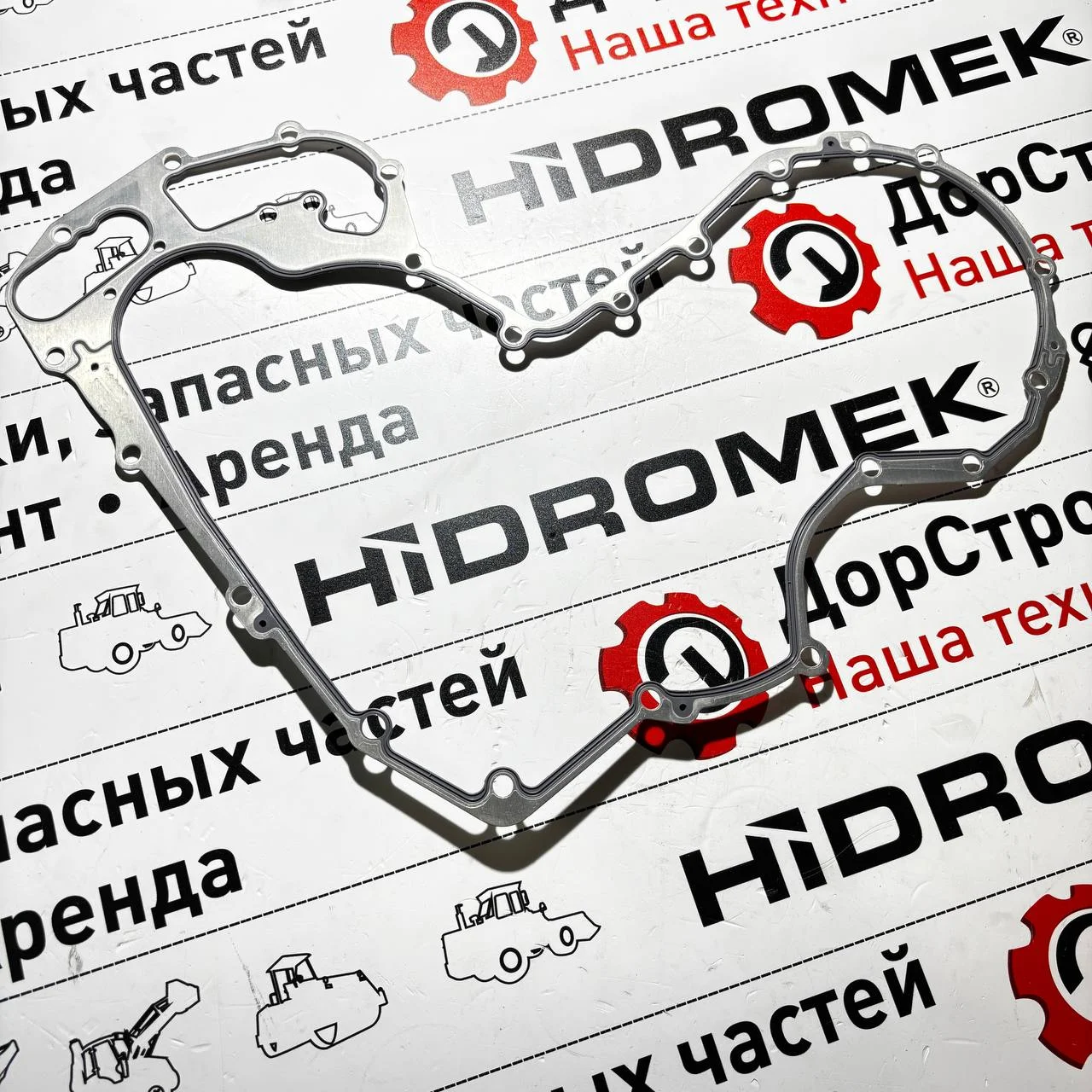 Прокладка крышки ГРМ PERKINS 1104D-44TA HIDROMEK / F0136824 / 10000-02820