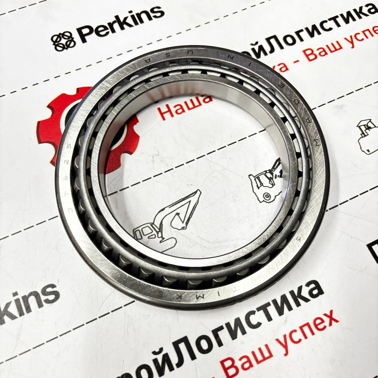 Подшипник моста ZF-3025 (John Deere, Hyundai H940S, CAT428F) / 0750117635 / JD10249 / 81676C1